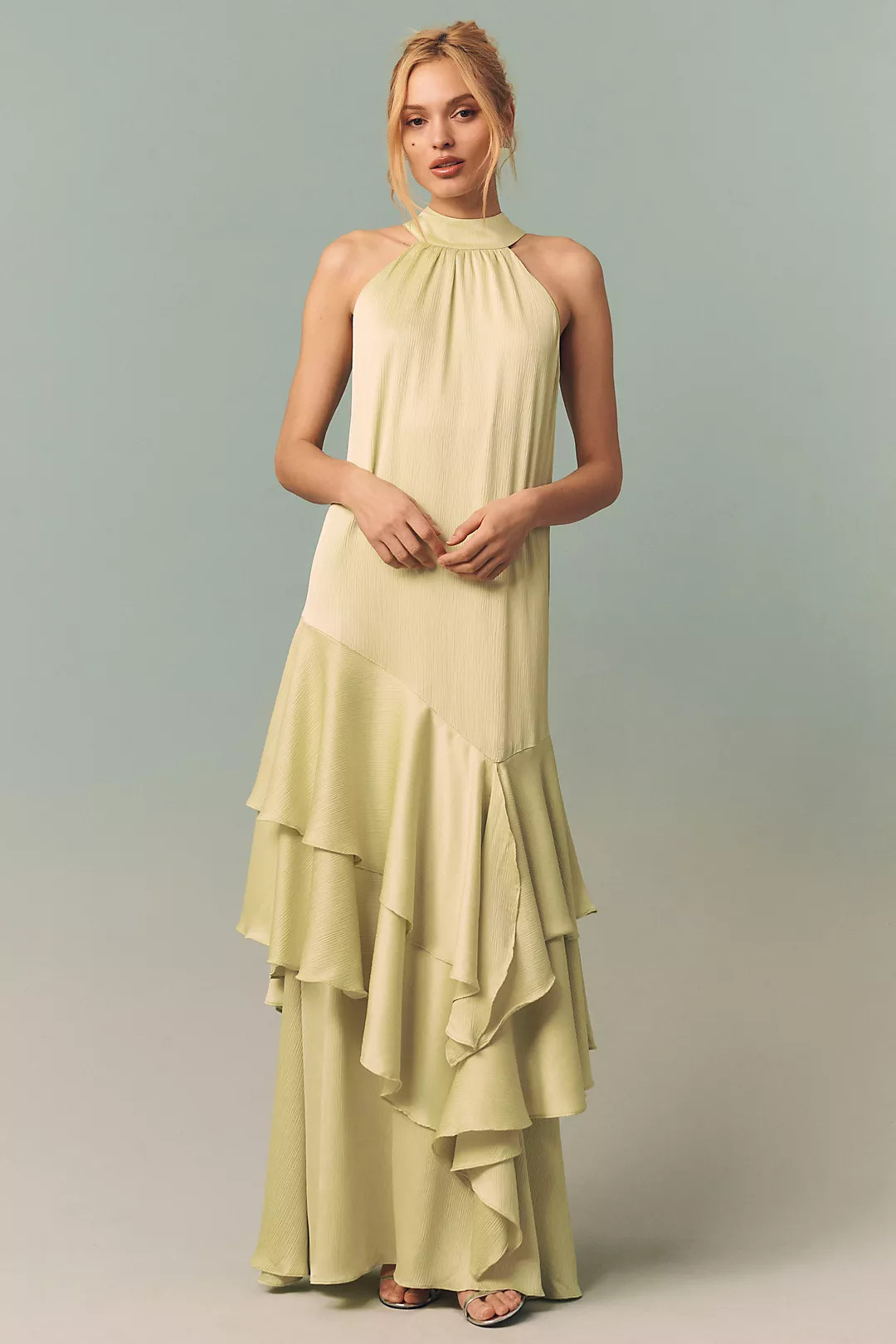 Elliatt Varella Halter Gown | Anthropologie (US)