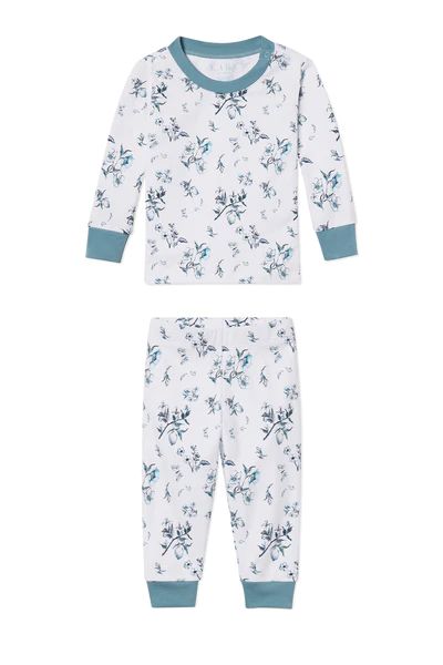 Baby Long-Long Set in Fleur | LAKE Pajamas