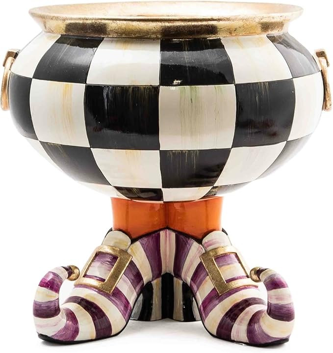 MACKENZIE-CHILDS Witch’s Boot Cauldron, Halloween Cauldron Decor, Indoor Witch Decoration | Amazon (US)
