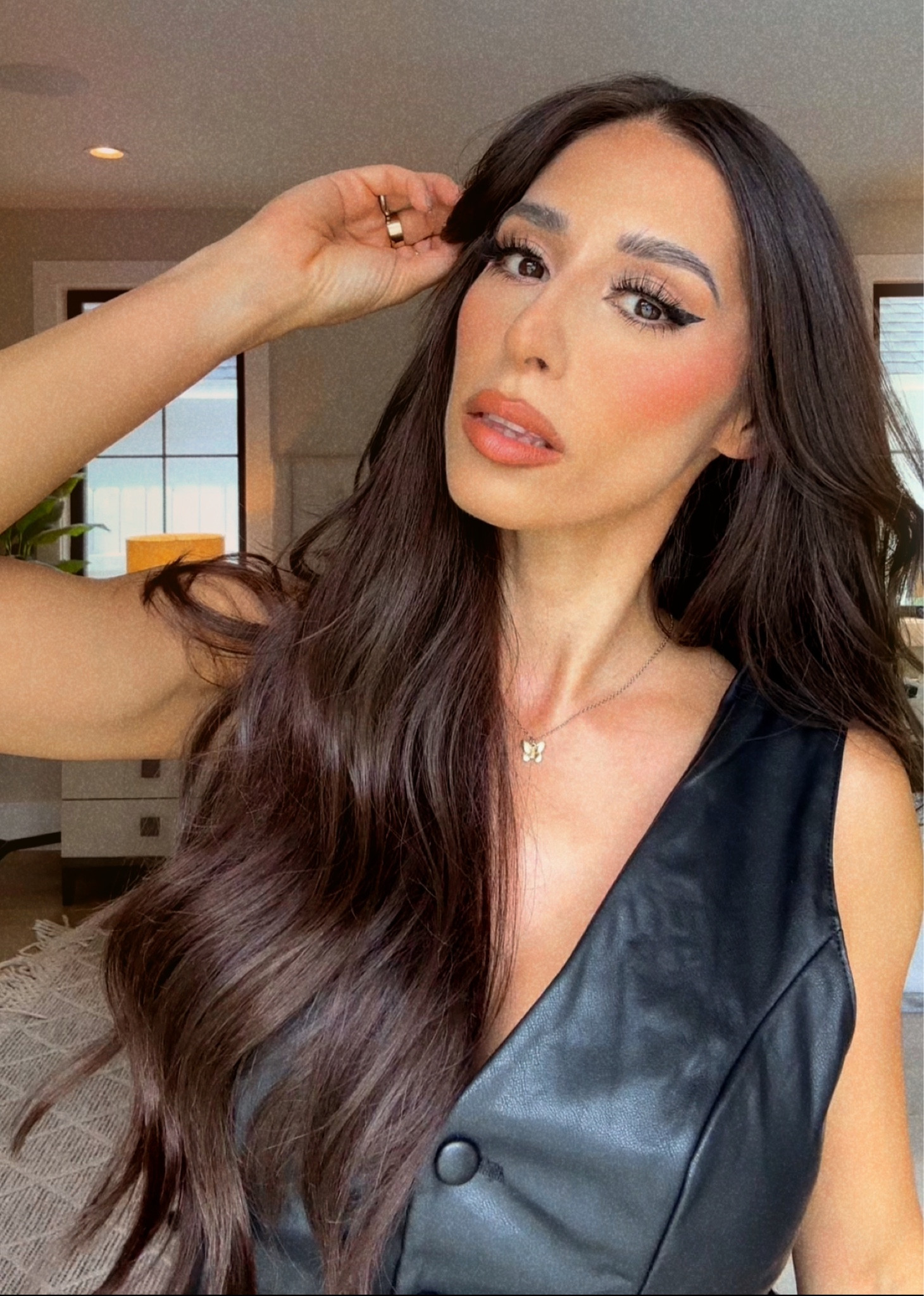 Vest is vesting size small #makeup #makeuptutorial #makeup 