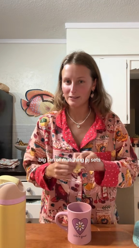 Matching pajamas make me so happy ☺️