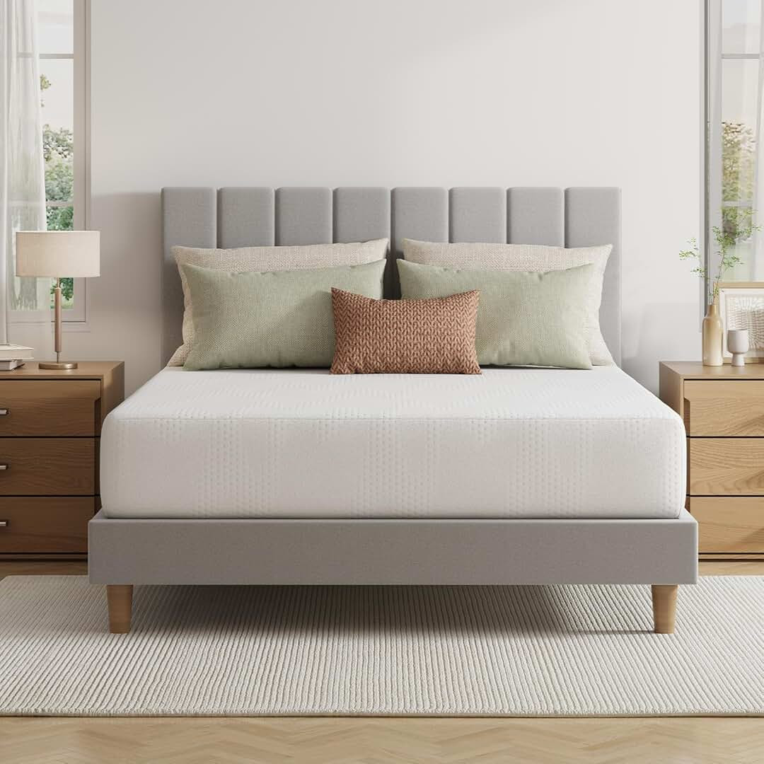 Novilla Queen Mattress, 10 Inch Queen Size Memory Foam Mattress in a Box, Gel Memory Foam Mattress for Comfort Sleep &Cooling Night Sleep, CertiPUR-US Certified | Amazon (US)