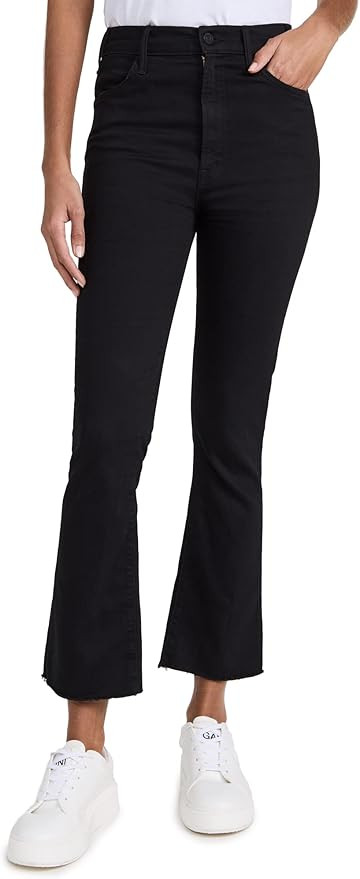 MOTHER Women's The Hustler Ankle Fray Jeans | Amazon (US)