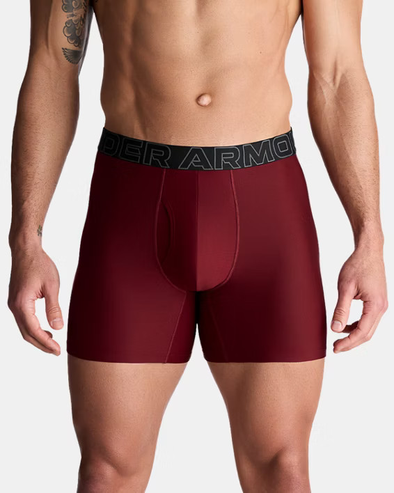 Under Armour Men's UA Performance Tech™ 6" 3-Pack Boxerjock® | Under Armour (US)