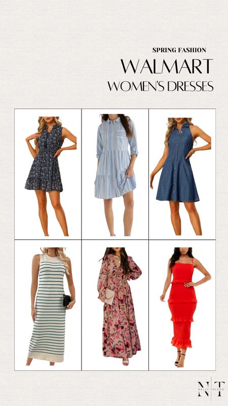 Walmarts women’s dresses. Shop now  

#LTKstyletip #LTKSeasonal #LTKU