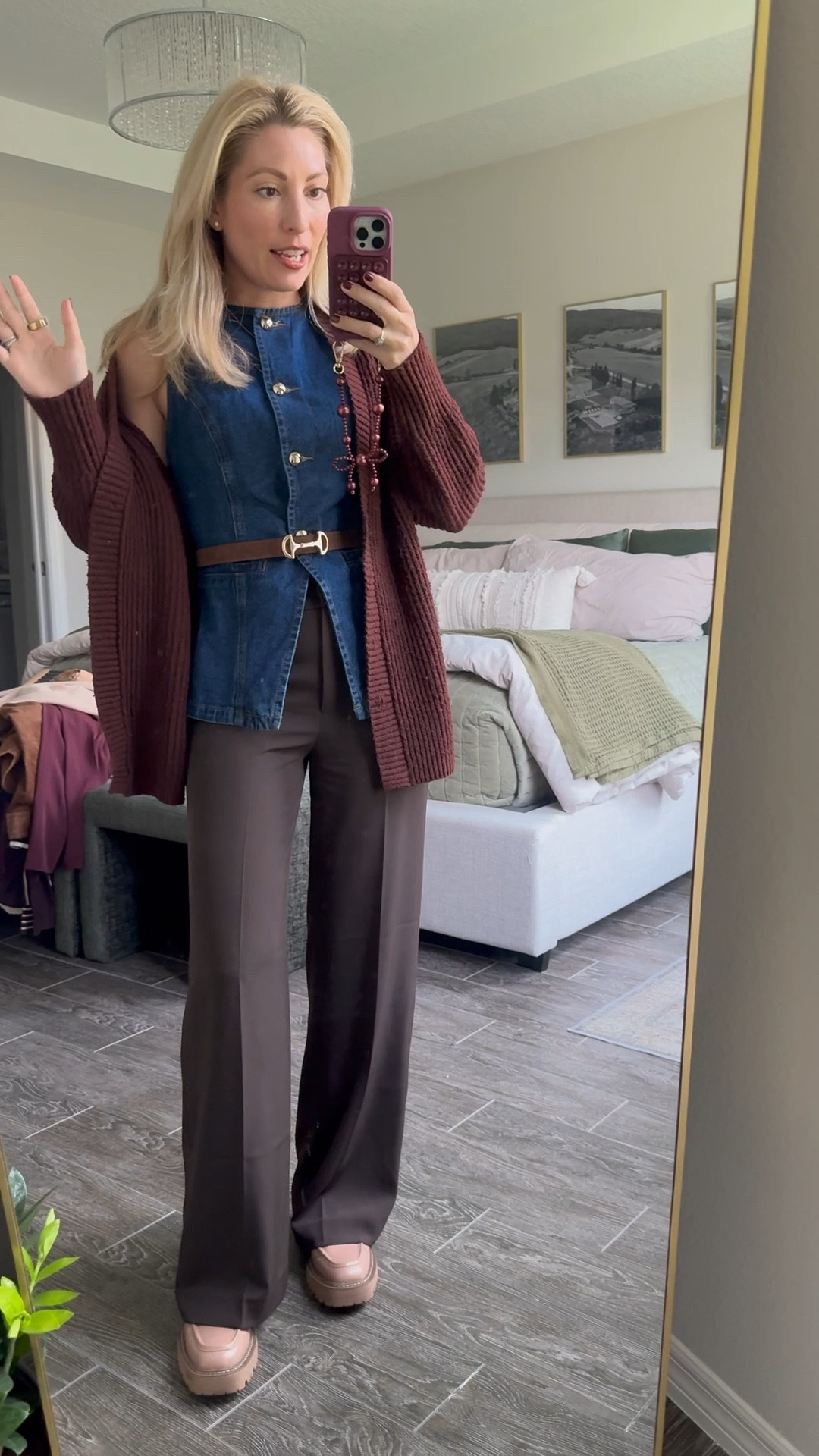 Day 3 of ways to style a denim vest + shorts set. This fall transitional look will take you from the office to church. 

Fall outfit church outfit work outfitt

#LTKFindsUnder100 #LTKStyleTip #LTKWorkwear