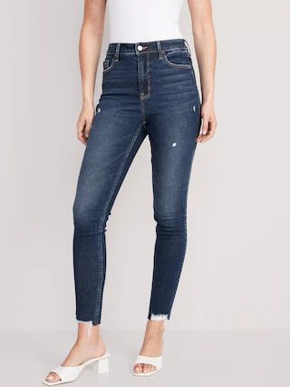 Extra High-Waisted Rockstar 360° Stretch Super-Skinny Jeans | Old Navy (US)