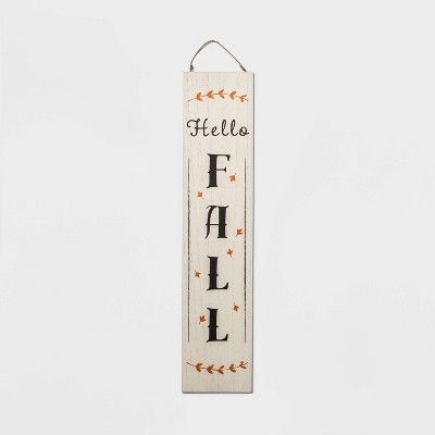 31" Reversible Trick or Treat/Hello Fall Halloween Sign - Hyde & EEK! Boutique™ | Target