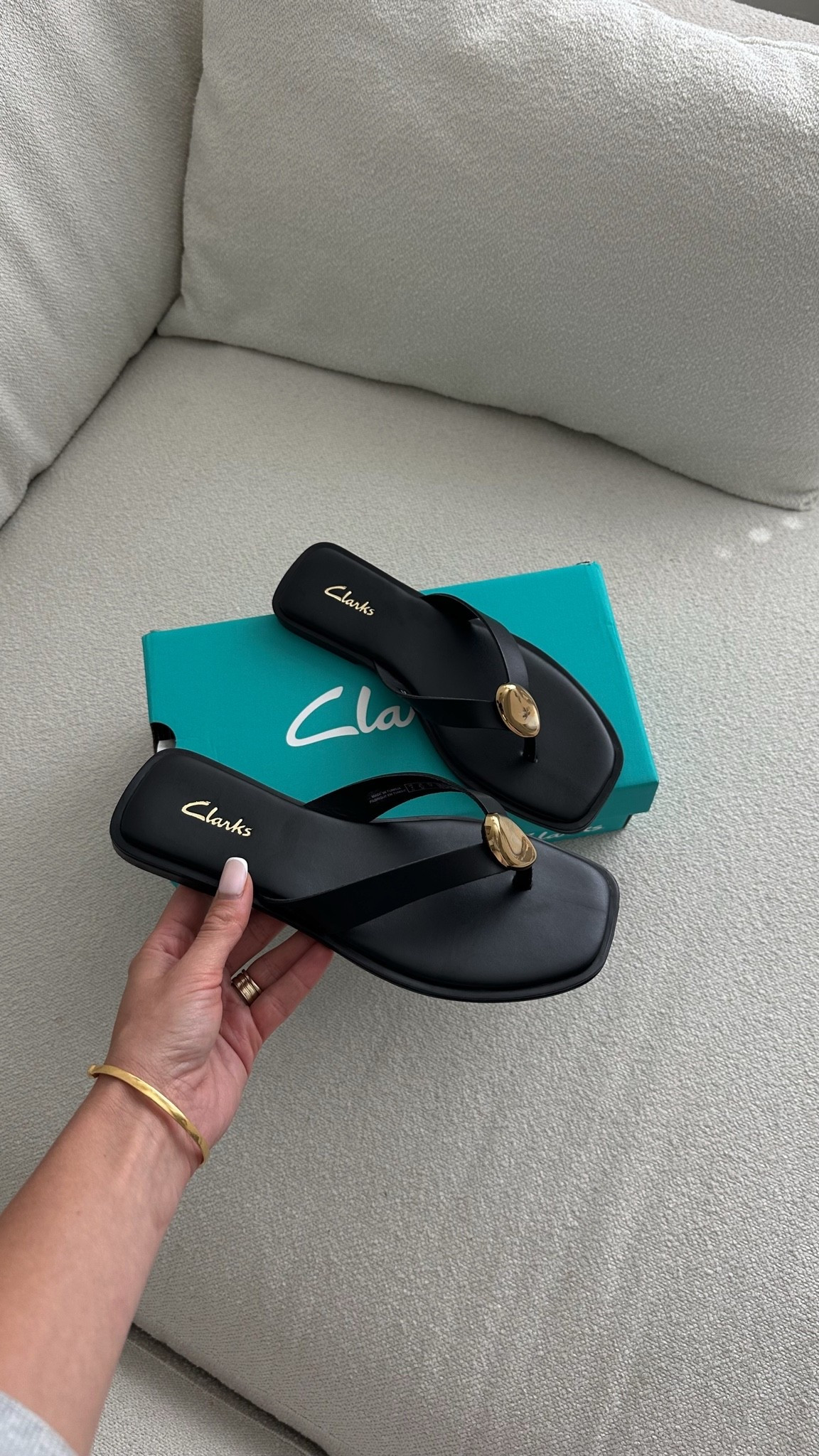 Love these flat sandals with gold details  😍

#LTKuk #LTKsummer #LTKeurope