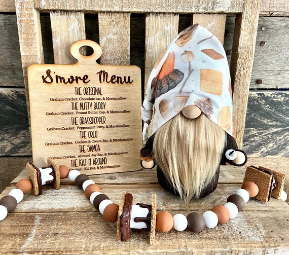 S'mores Gnome-Summer Gnome | Etsy | Etsy (US)