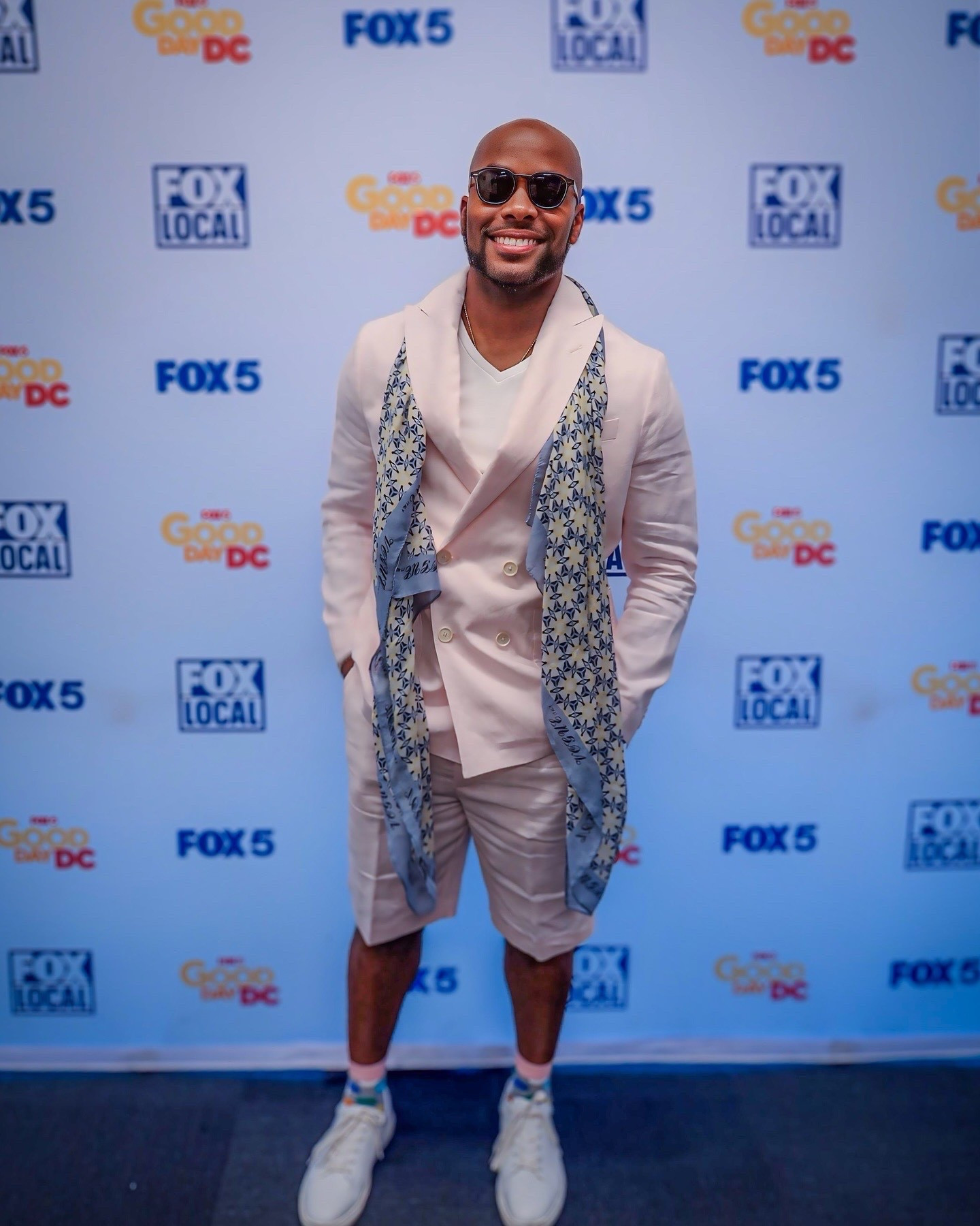 Suiting can be exciting! The vibrant pink short suit stands out beautifully against the usual navies and grays. This was my 3rd look for the @fox5dc segment.



#LTKSummerEdit #LTKStyleTip #LTKMens