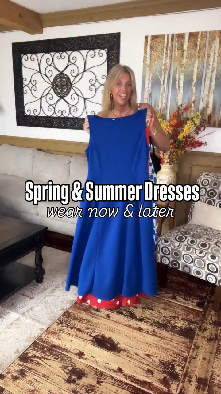 Three lovely dresses 👗 you can wear now & later! I’m wearing size large in all 3 and I’m 167lbs, 5’7”, 38c bust. #amazonfashion #springdresses #summerdresses #midsizefashion

#LTKSeasonal #LTKMidsize #LTKOver40