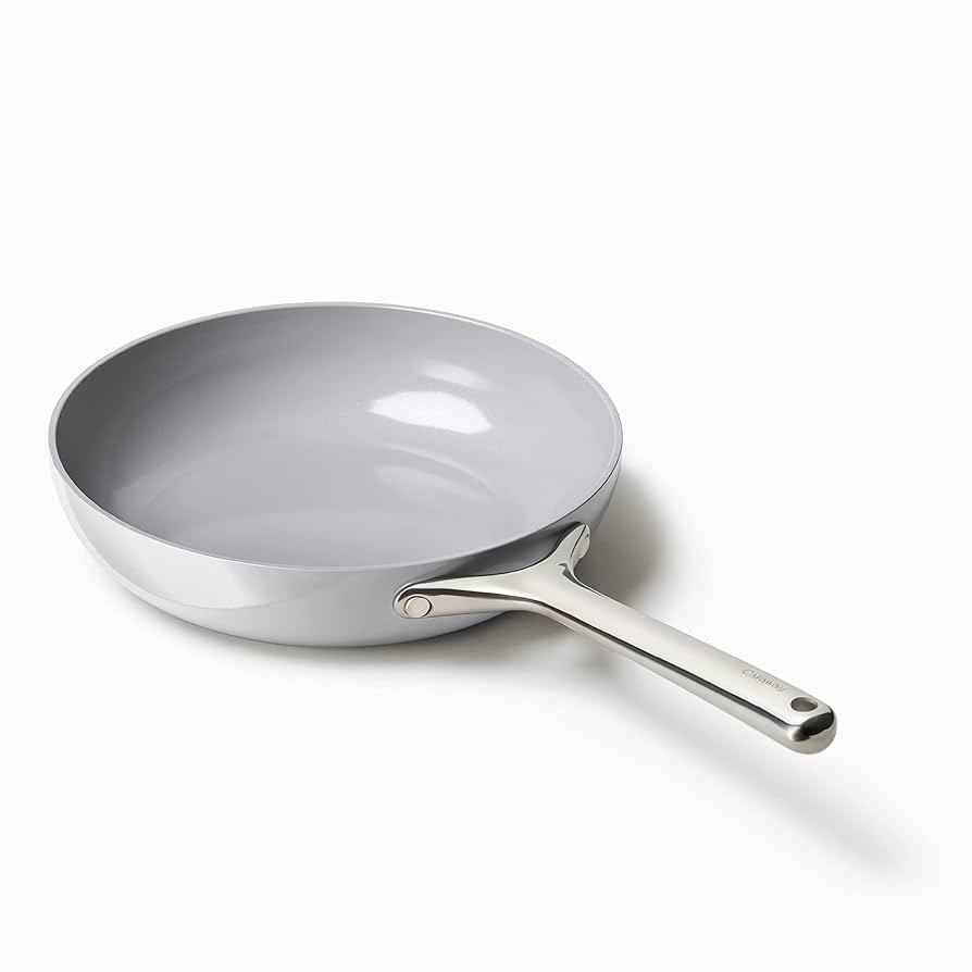 Caraway Nonstick Ceramic Frying Pan (2.7 qt, 10.5") - Non Toxic, PTFE & PFOA Free - Oven Safe & C... | Amazon (US)
