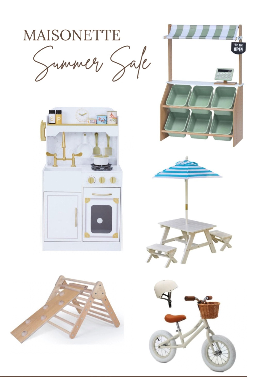 Maisonette Summer Sale: toddler big toy finds! 

#LTKBaby #LTKKids