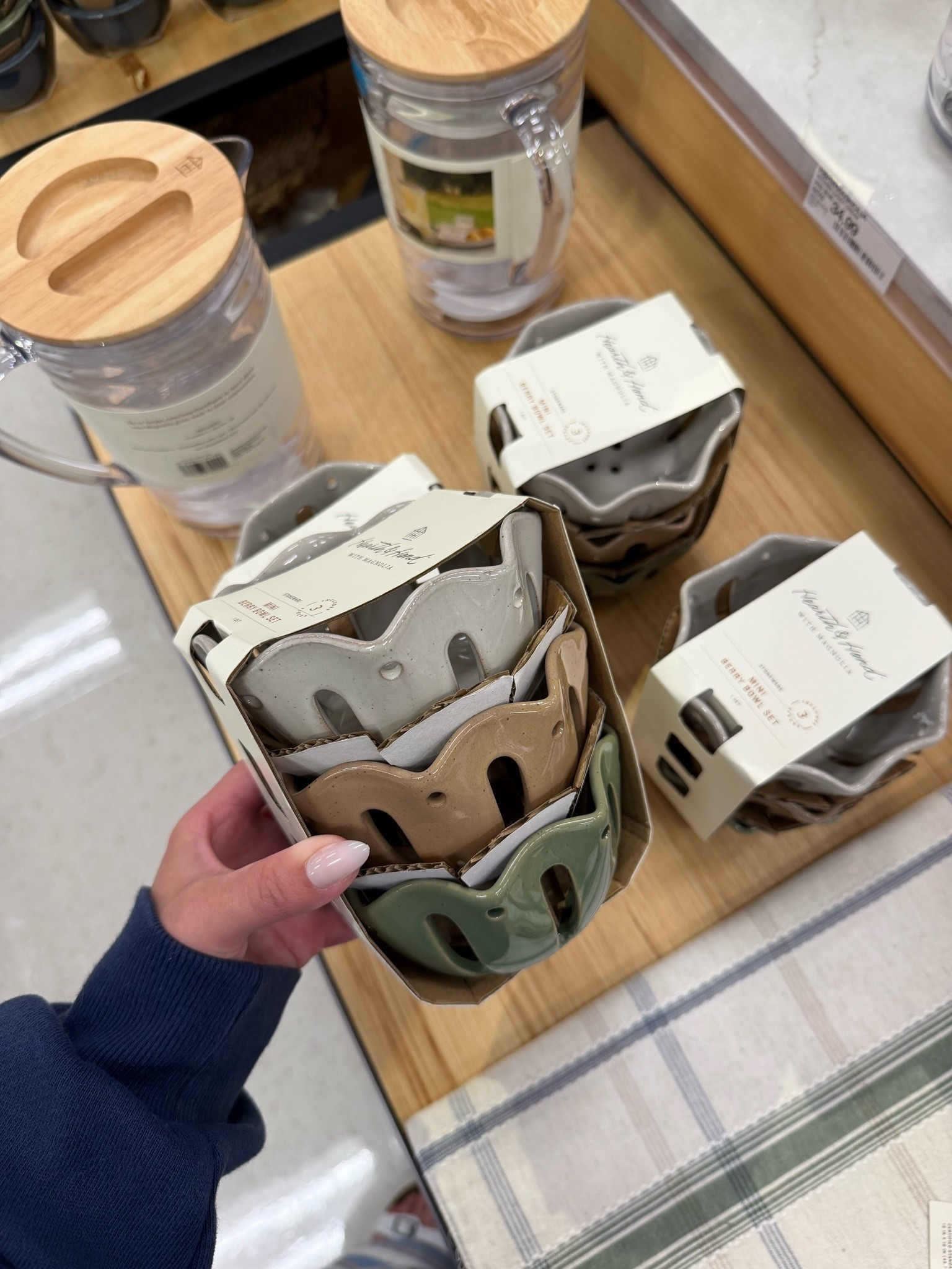These Hearth & Hand berry bowls are so cute 🫐🤍 I love the wavy edges and earthy colors they look like something you’d find at a boutique home store. wedding guest dress summer, summer outfits, fathers day gift guide, summer dresses, country concert outfits, date night outfits, business casual workwear, work outfits, vacation outfits beach, travel outfits, Hearth and Hand, Magnolia home, Target home, kitchen decor, home finds, entertaining essentials, neutral home decor, cottage style, elevated home, new arrivals

#LTKHome #LTKSeasonal
