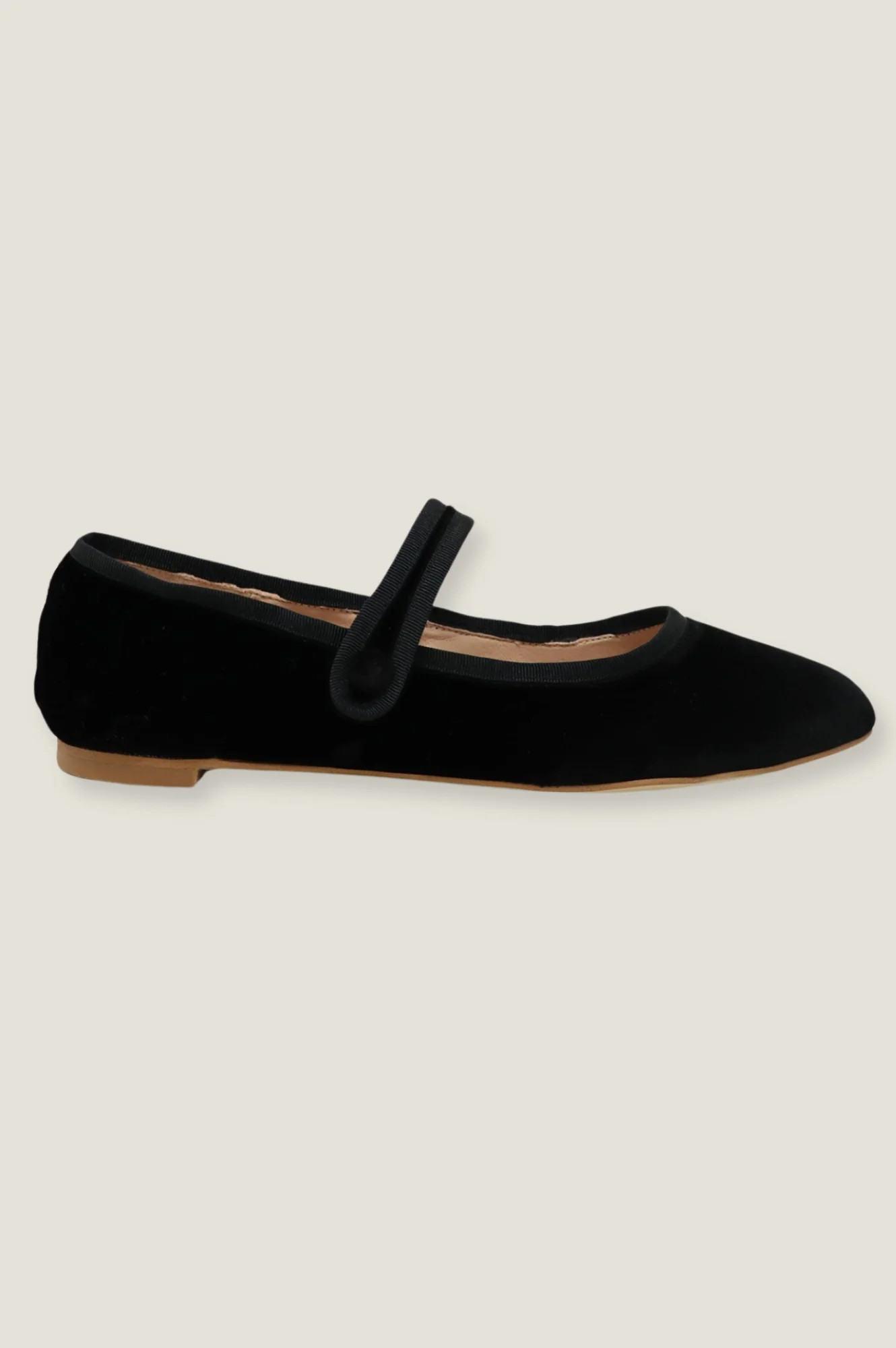 Velvet Mary Jane | Black | Aspiga