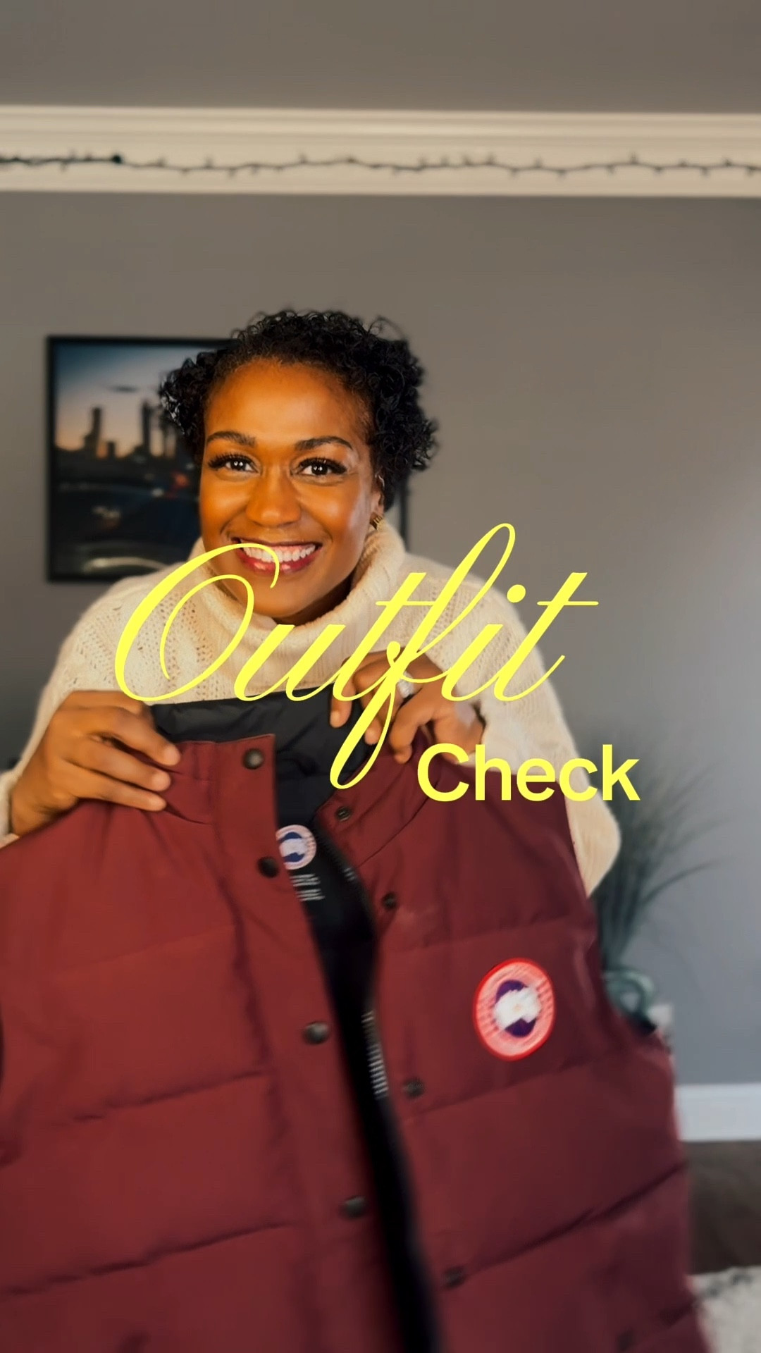 Stepping into the day in burgundy blessings and camel comfort. Faith + fashion always. 

#LTKHoliday #LTKGiftGuide #LTKOver40