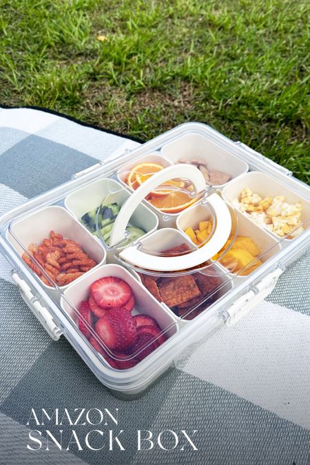 This Amazon snack box is so cool! Perfect for spring break or weekend games. The containers can be removed so everyone gets their own. Love!

#LTKfamily #LTKhome