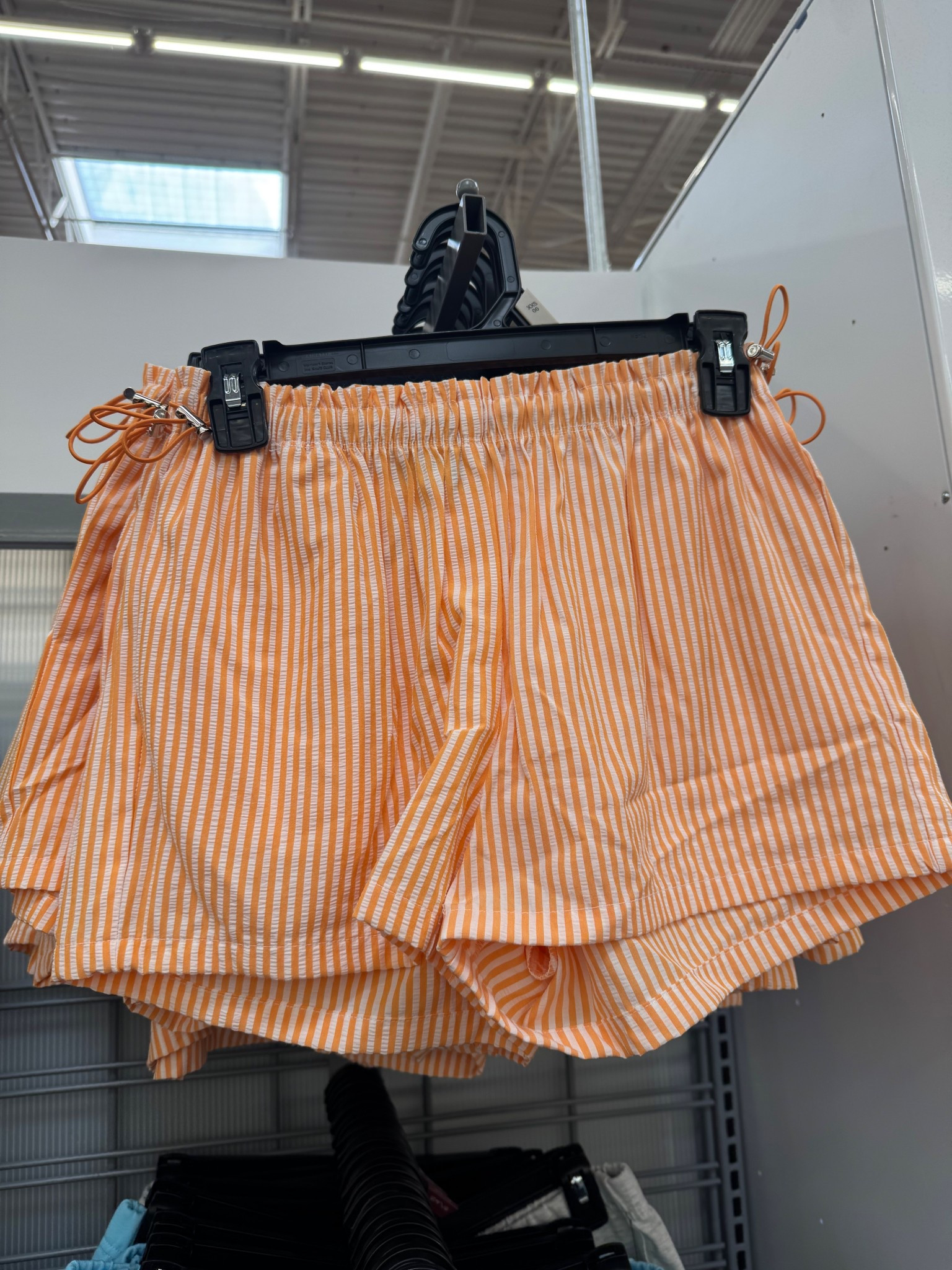 $9 Walmart No Boundaries Striped Seersucker Bungee Shorts, 2" Inseam, Women's XXS-XXL

#LTKTravel #LTKootd #LTKSeasonal