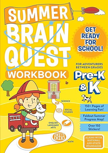 Summer Brain Quest: Between Grades Pre-K & K | Amazon (US)