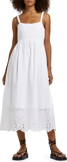 Eyelet Cotton Slipdress | Nordstrom