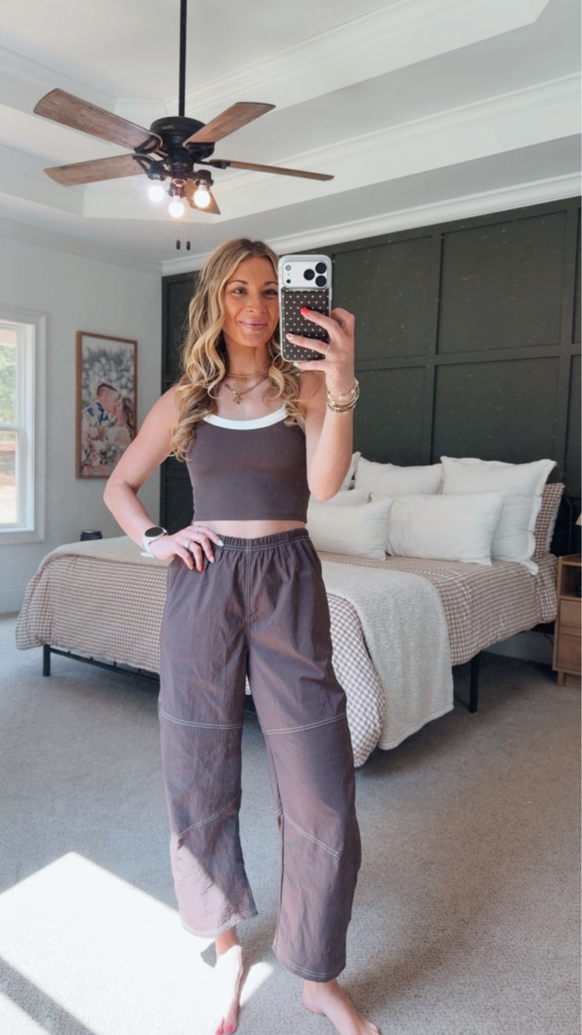 The cutest @Aerie workout set 🤎

#LTKU #LTKActive #LTKootd
