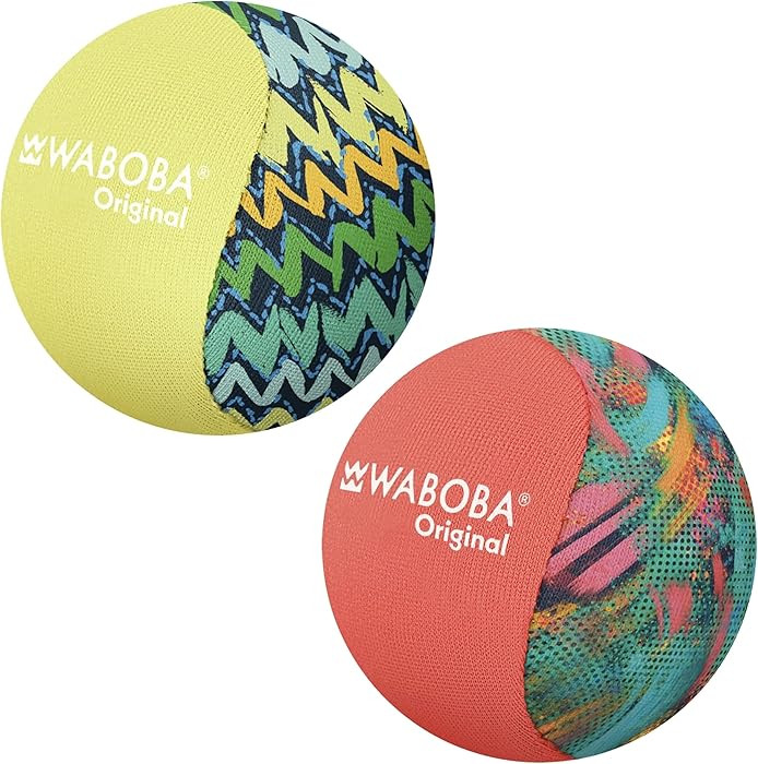 Waboba Water Skipping Ball 2 Pack Toy for Swimming Pool and Beach Games Water Bouncing Ball Gift ... | Amazon (US)