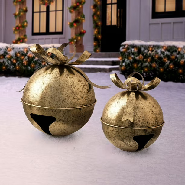 Member's Mark Oversized Jingle Bell Décor, Set of 2 | Sam's Club