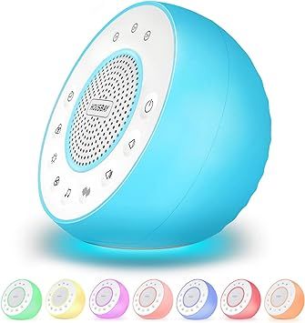 Housbay Glows White Noise Sound Machine - Night Light for Baby, Kids, 31 Soothing Sounds for Slee... | Amazon (US)