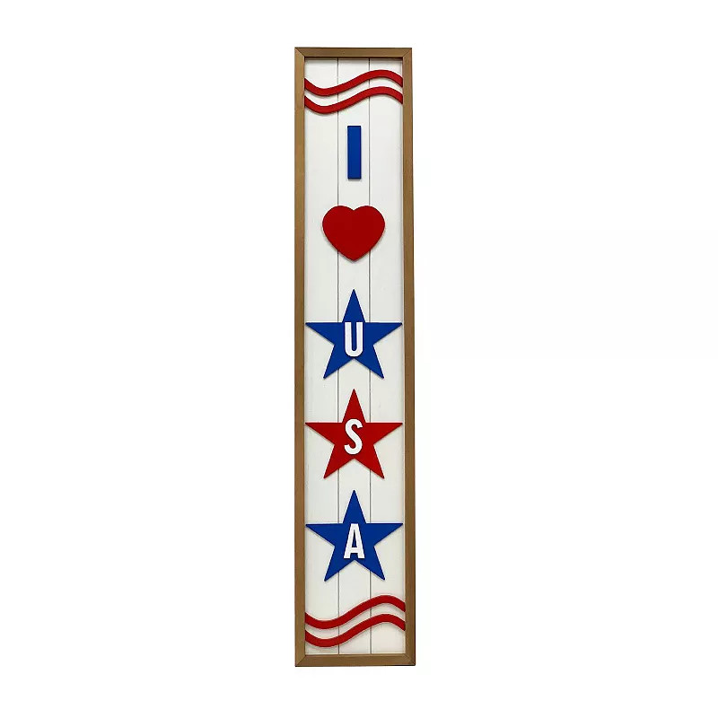 Celebrate Together™ Americana "I Love USA" Porch Leaner | Kohl's
