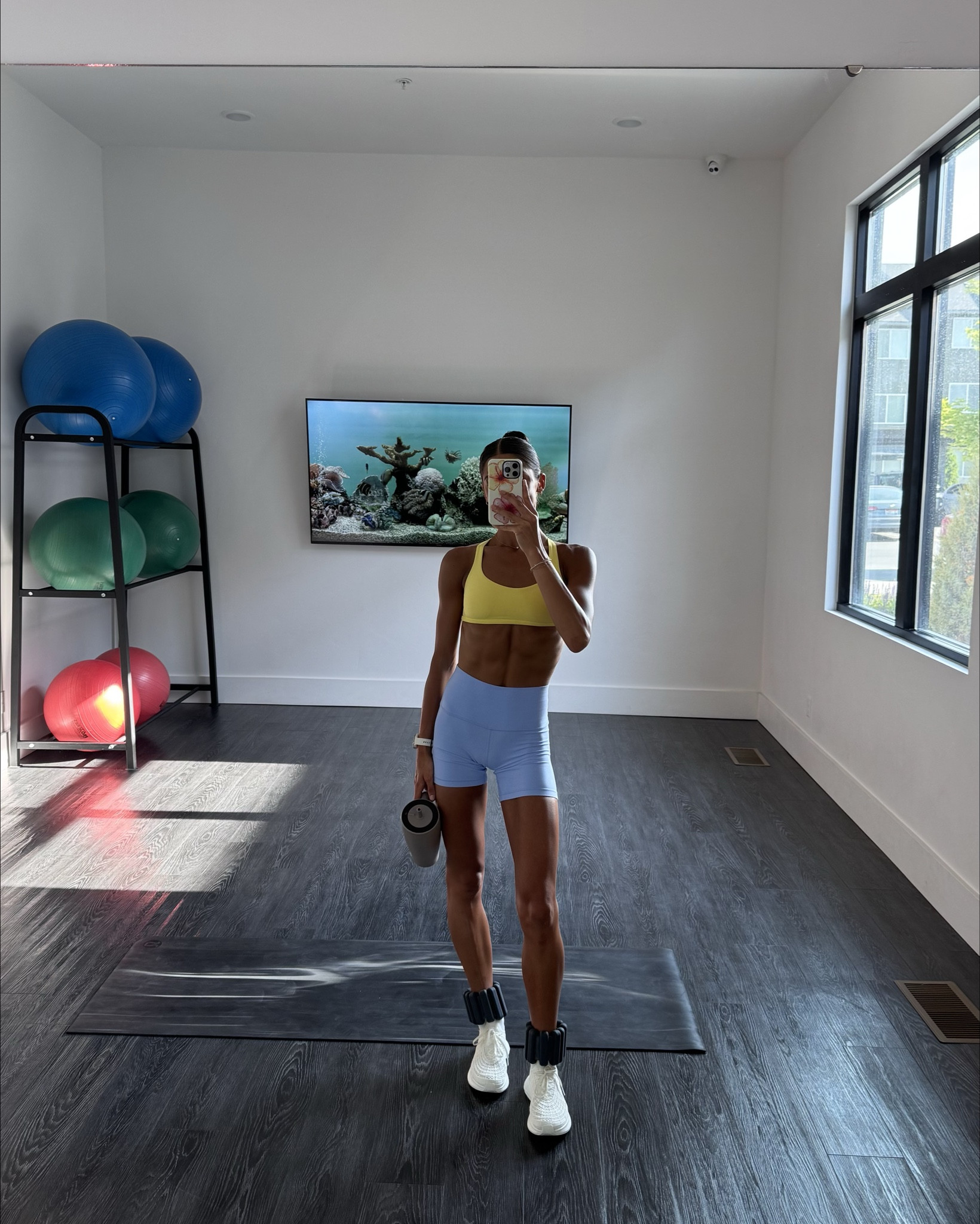 Workout fit 🌼🫐 size 4 top 2 bottoms! 

#LTKActive