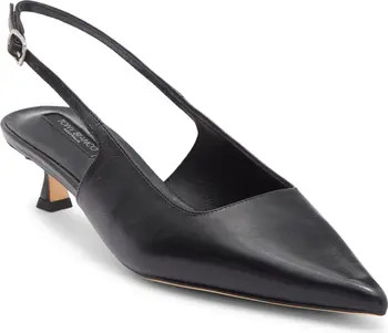 Crush Slingback Pointed Toe Kitten Heel Pump (Women) | Nordstrom