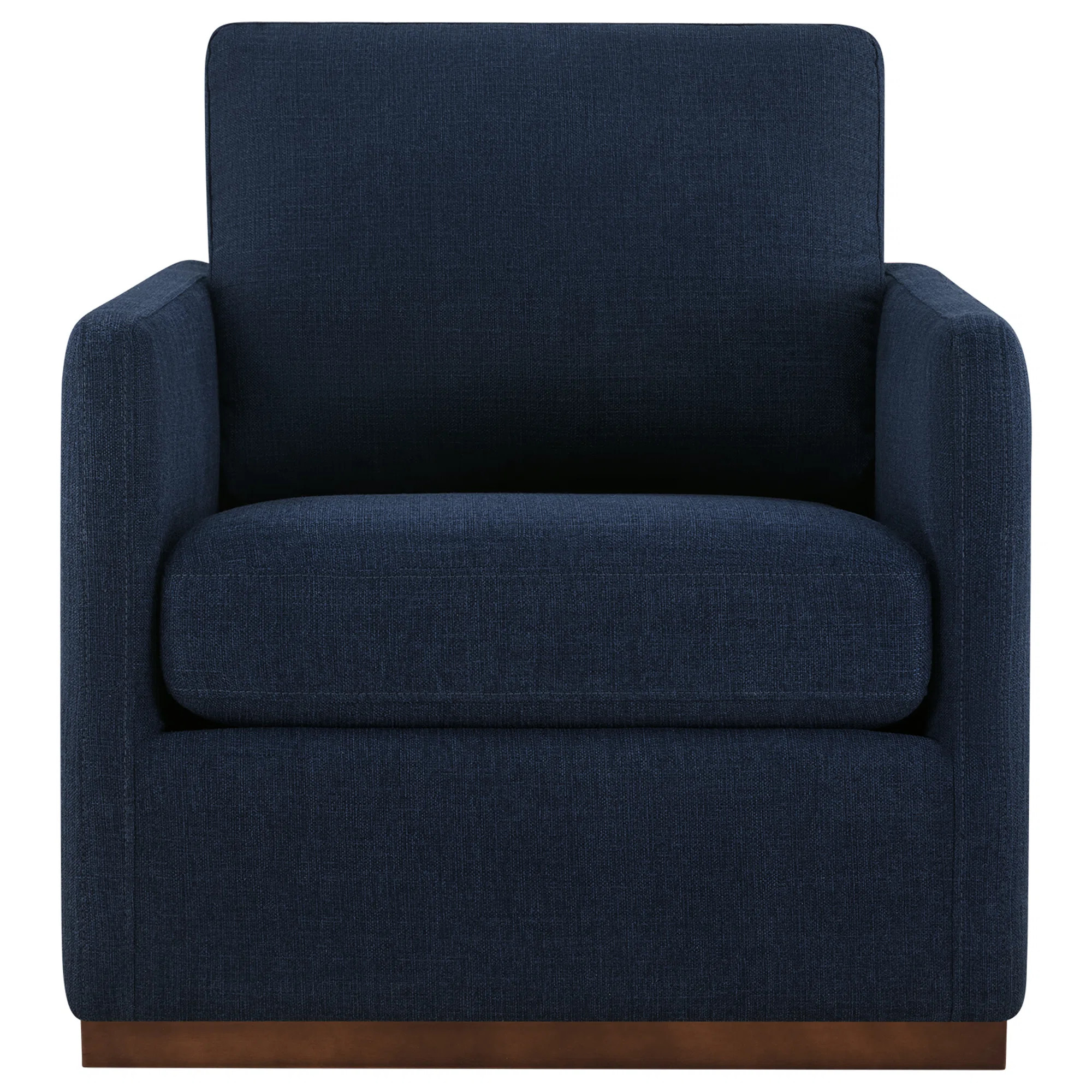Bobbi Upholstered Swivel Armchair | Joss & Main