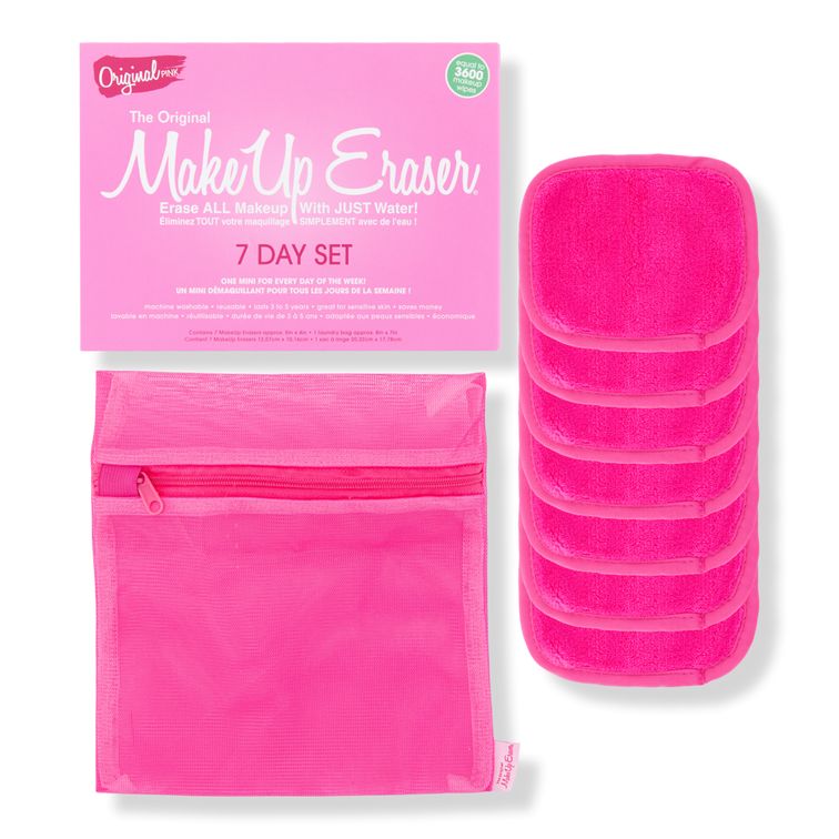 Original Pink 7-Day Set - The Original MakeUp Eraser | Ulta Beauty | Ulta