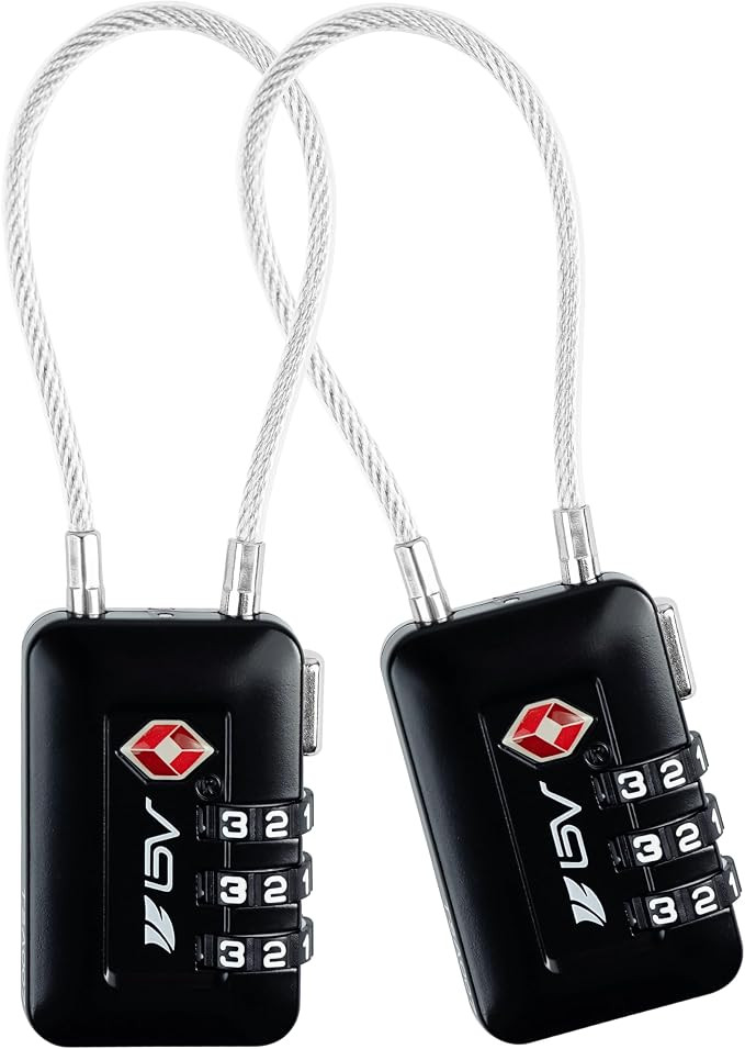 TSA Accepted Luggage Travel Lock, Set-Your-Own Combination Lock for School Gym Locker, Luggage Su... | Amazon (US)