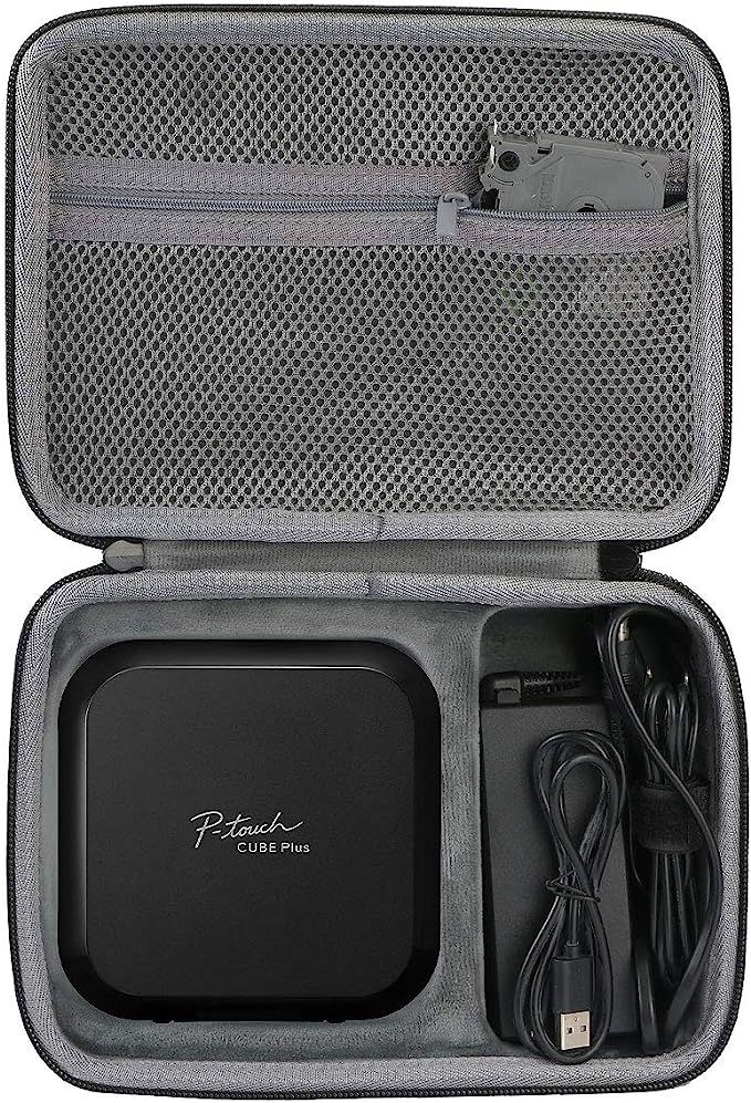 co2CREA Hard Travel Case for Brother P-Touch Cube Plus PT-P710BT Versatile Label Maker | Amazon (US)