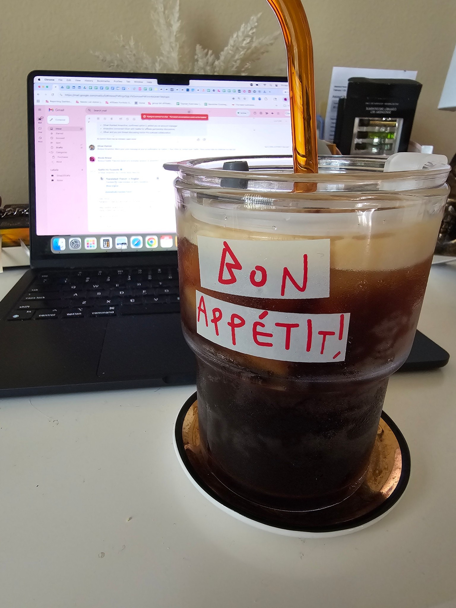It’s the little things … new fave iced coffee cup! 