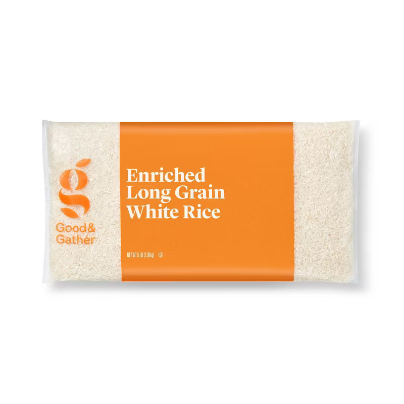 Enriched Long Grain White Rice - 5lbs - Good & Gather™ | Target