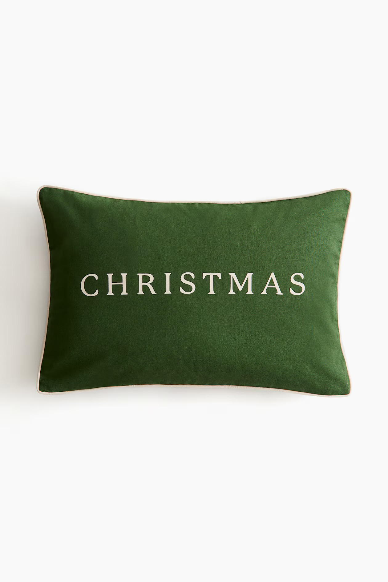 Printed Canvas Cushion Cover | H&M (US + CA)