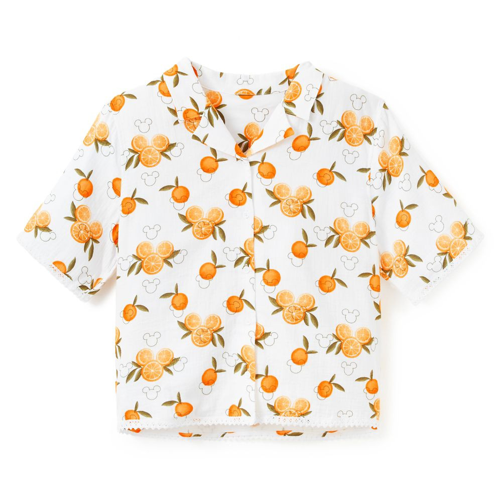 Mickey Mouse Icon Oranges Shirt for Women | Disney Store