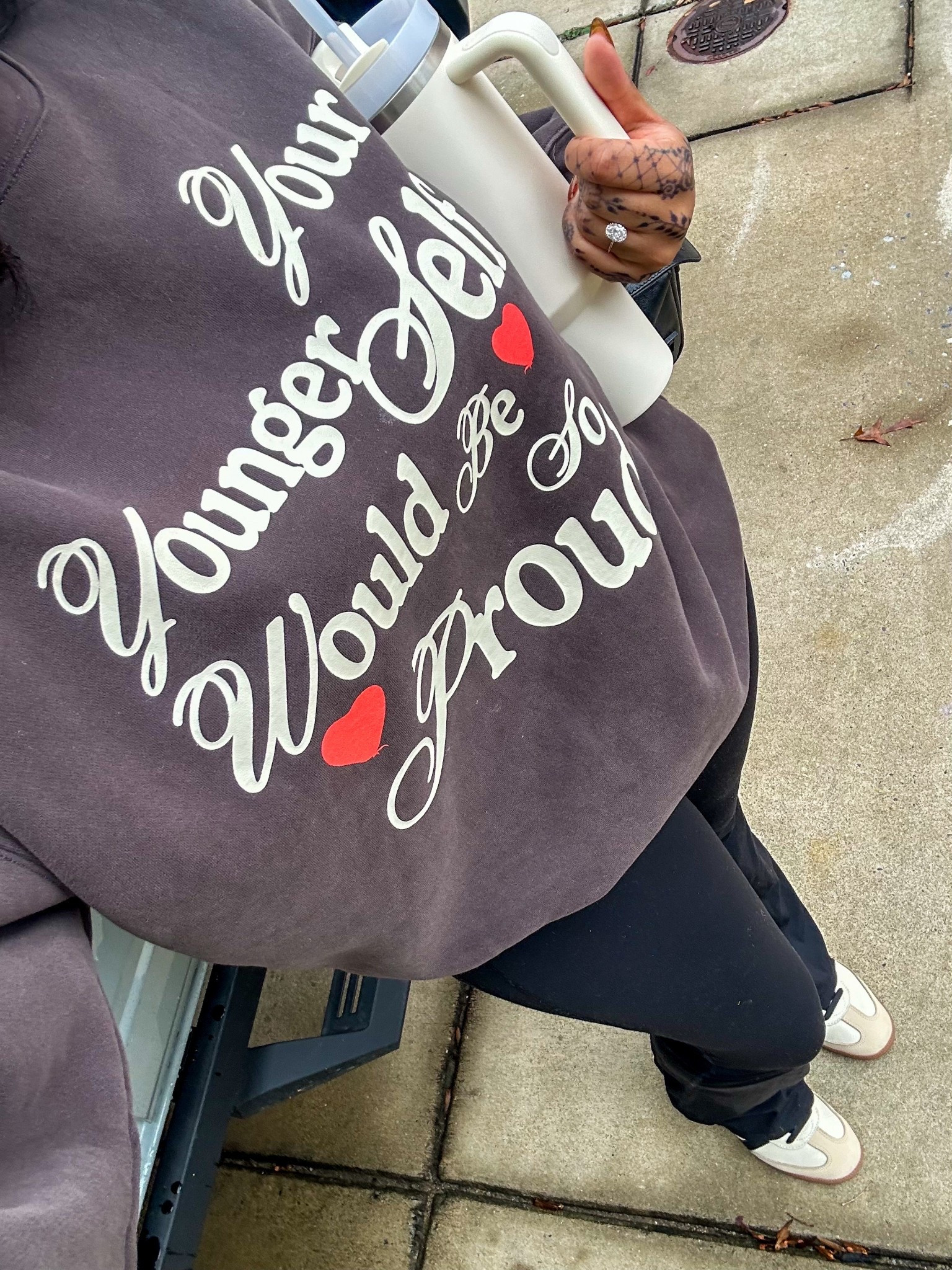 My fave sweater ever cause it’s my fave affirmation ❤️🤎 

#LTKGiftGuide #LTKootd #LTKActive