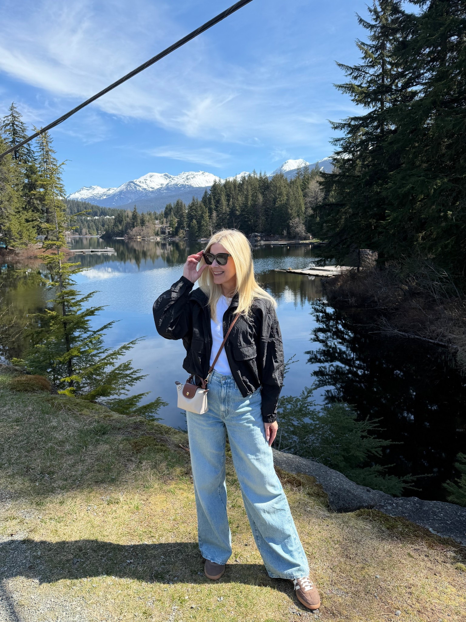 Mountain getaway ootd 🤍

#LTKover50style #LTKshoes #LTKjeans