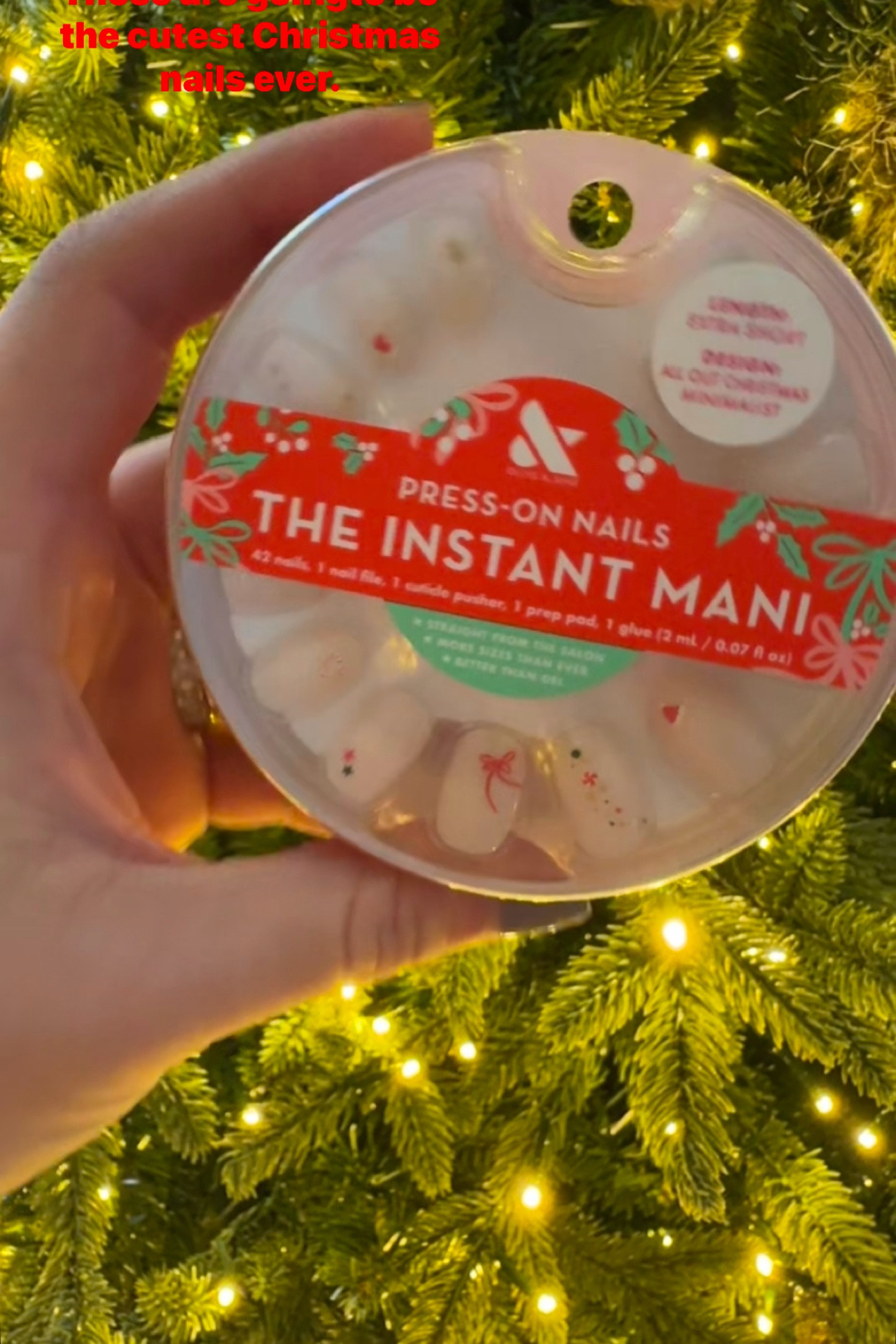 Christmas nails for the holiday season, Christmas gifts for girls, Christmas gifts for her

#LTKHoliday #LTKBeauty #LTKGiftGuide