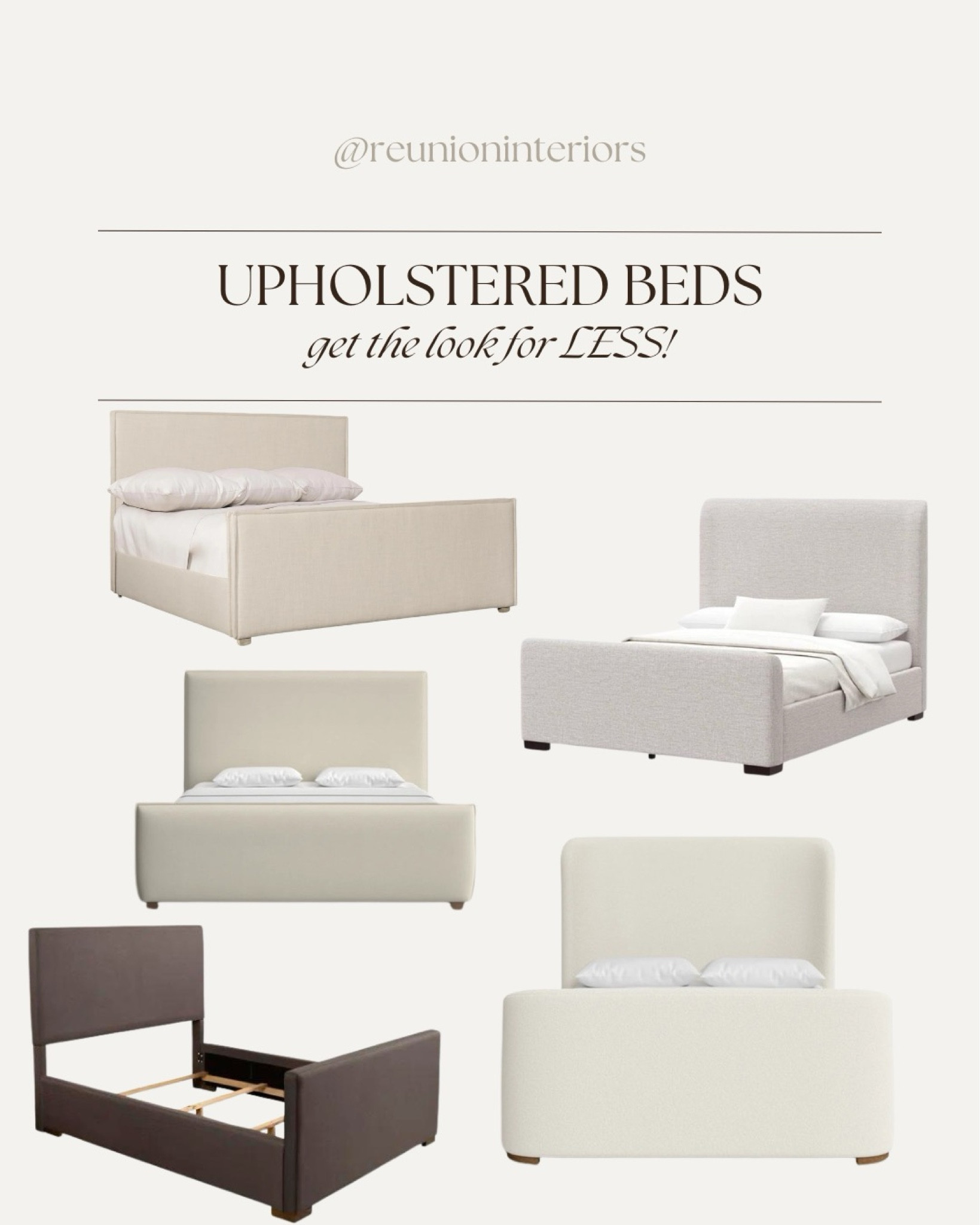 Upholstered Bed Frames all from Wayfair! 

#LTKsalealert #LTKhome #LTKstyletip