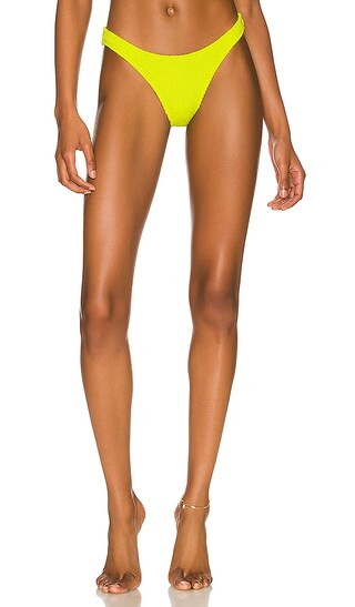 Always Fits Better Cheeky Bikini Bottom in Electric Yellow | Revolve Clothing (Global)