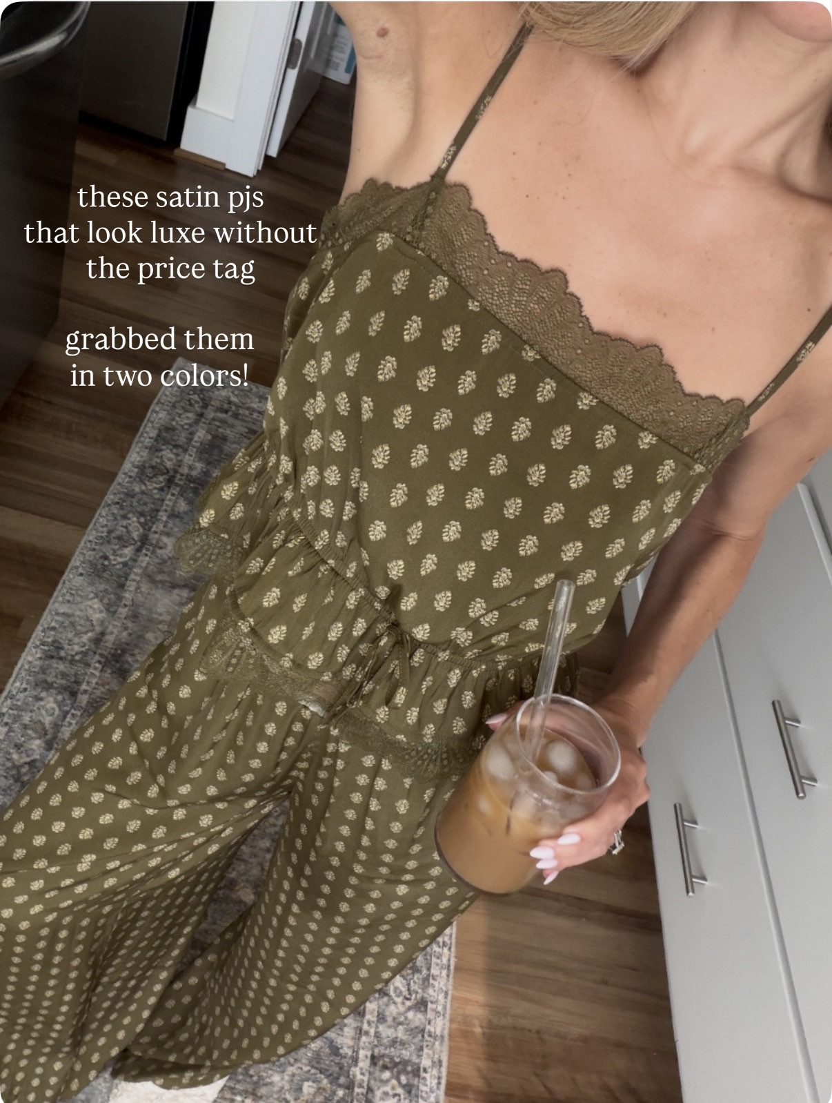 Satin matching pjs from target — size xs 

#LTKmorningroutine #LTKootd #LTKMothersDay