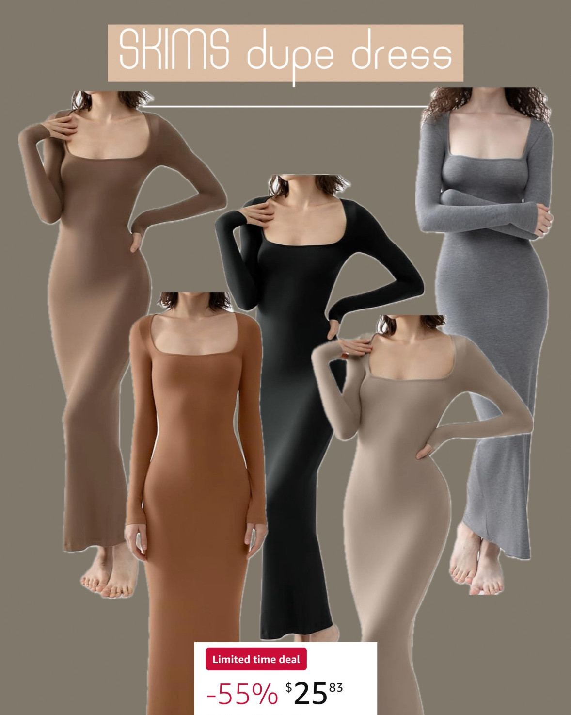 My favorite SKIMS dupe dress! Amazing deal! 55% off

#LTKSaleAlert #LTKBacktoSchool #LTKSeasonal