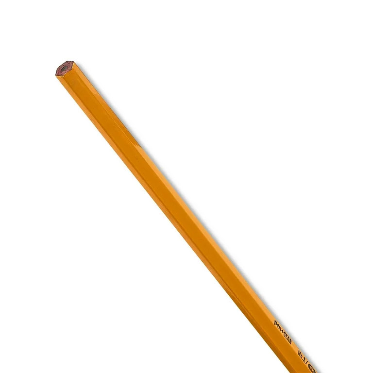 Pen+Gear #2 HB Unsharpened Wood Pencils, Yellow, 24 Count | Walmart (US)