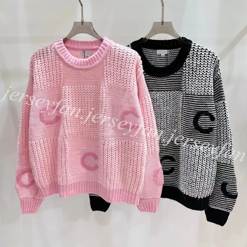 Women Pullover Sweater Knitwear Retro Style Size SML Autumn Winter Round Neck Long Sleeve With Du... | DHGate