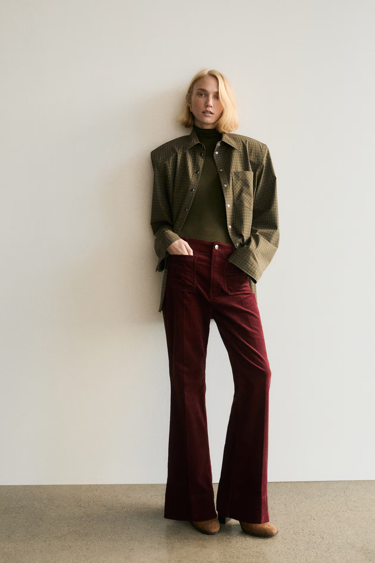 Flared Corduroy Pants | H&M (US + CA)
